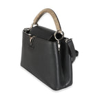 Louis Vuitton Black Taurillon Python Capucines BB