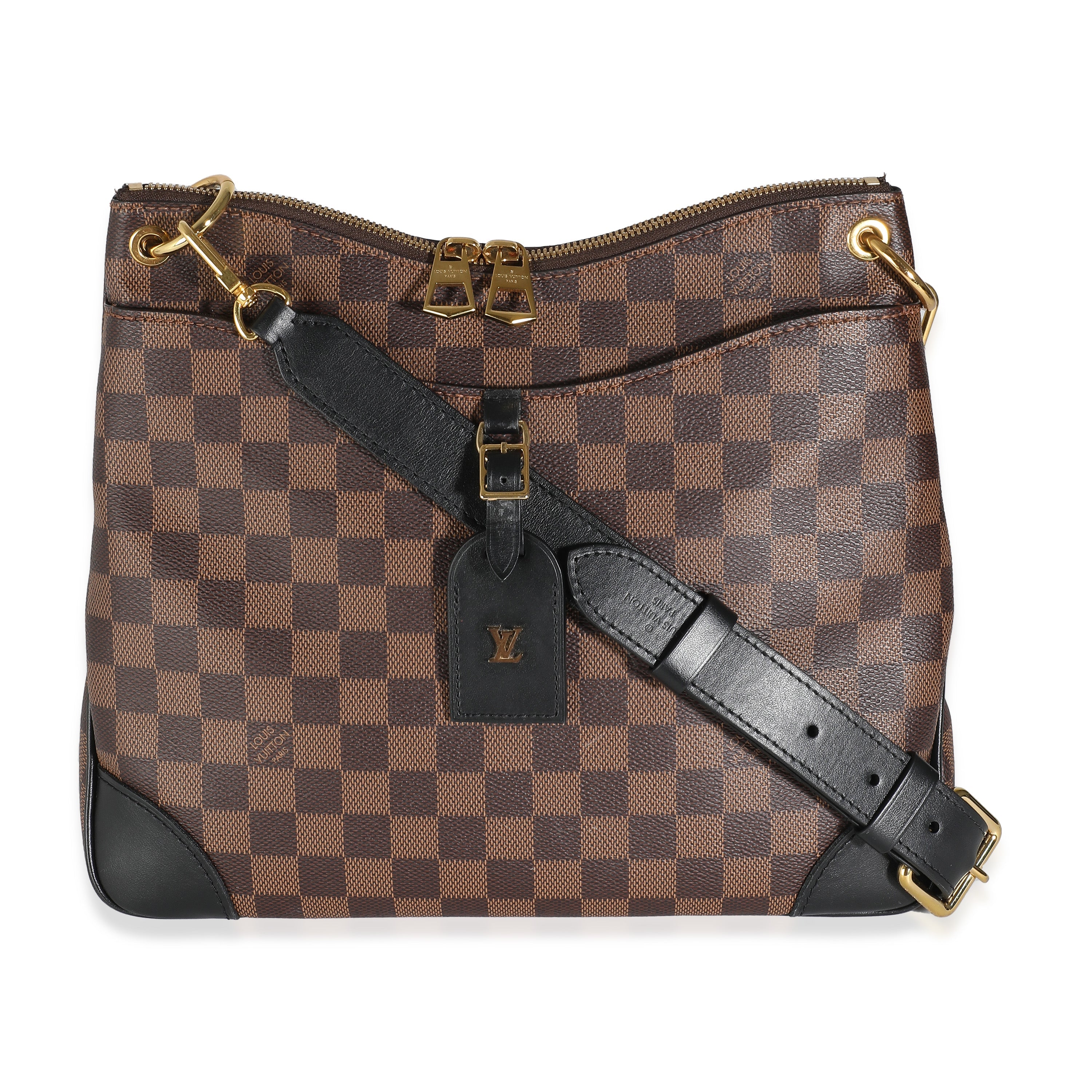Louis Vuitton Black Damier Ebene Canvas Odeon PM