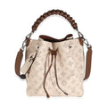 Louis Vuitton Creme Beige Monogram Mahina Muria