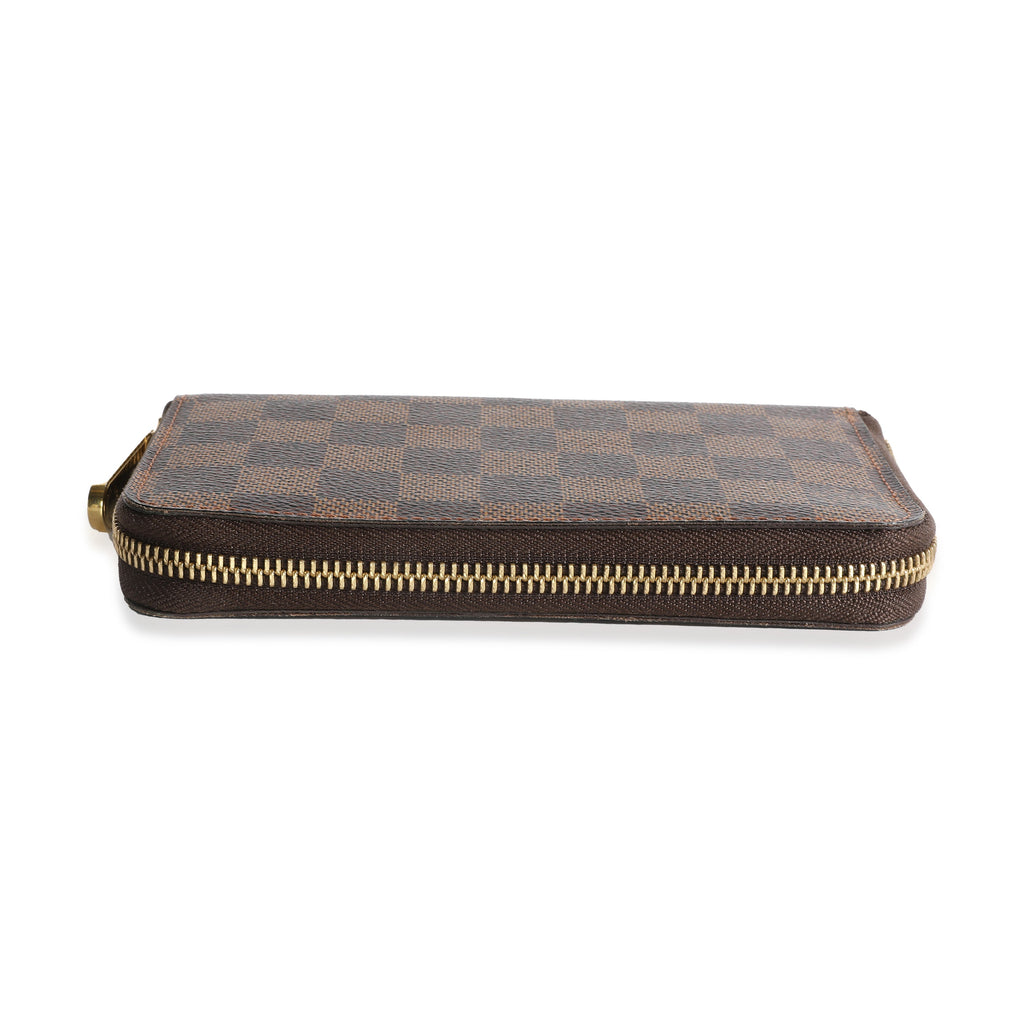 Louis Vuitton Damier Ebene Canvas Zippy Compact Wallet