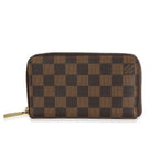 Louis Vuitton Damier Ebene Canvas Zippy Compact Wallet