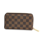 Louis Vuitton Damier Ebene Canvas Zippy Compact Wallet