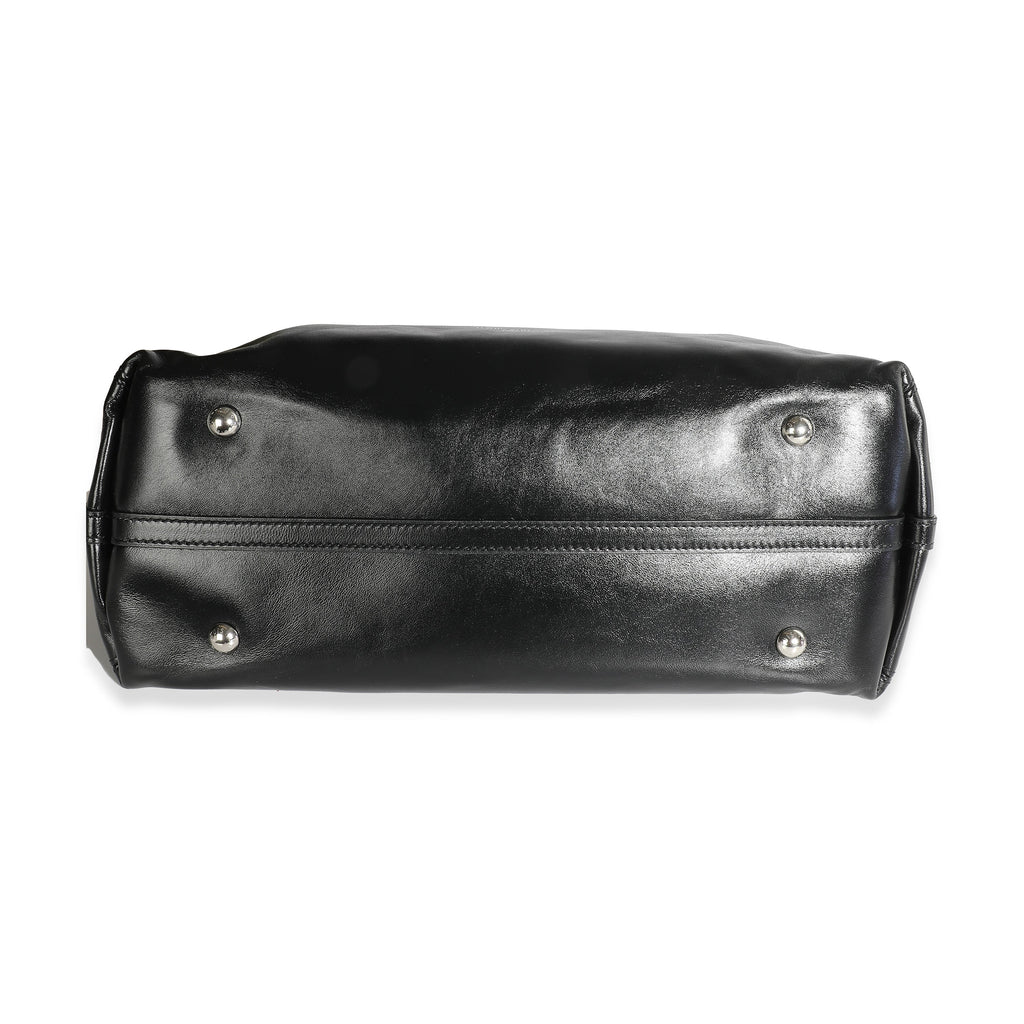 Louis Vuitton Black Lambskin Carryall MM