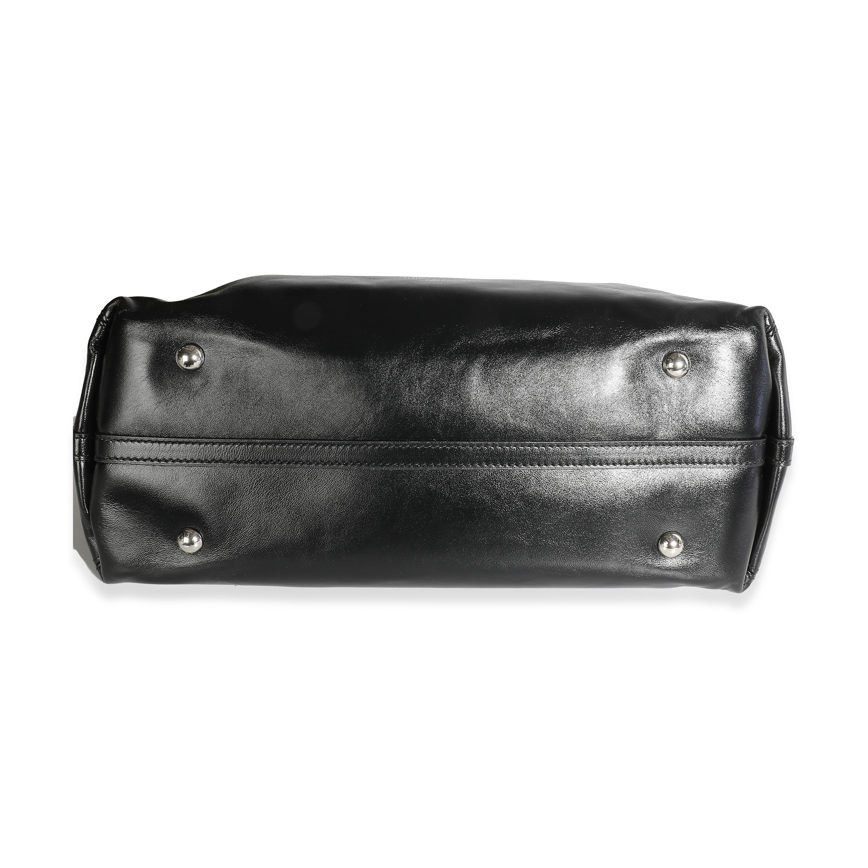 Louis Vuitton Black Lambskin Carryall MM