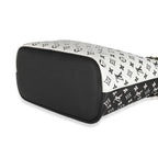 Louis Vuitton Black White Monogram Empreinte Spring In The City Neverfull MM