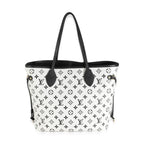 Louis Vuitton Black White Monogram Empreinte Spring In The City Neverfull MM