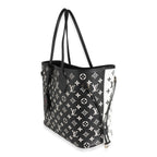 Louis Vuitton Black White Monogram Empreinte Spring In The City Neverfull MM