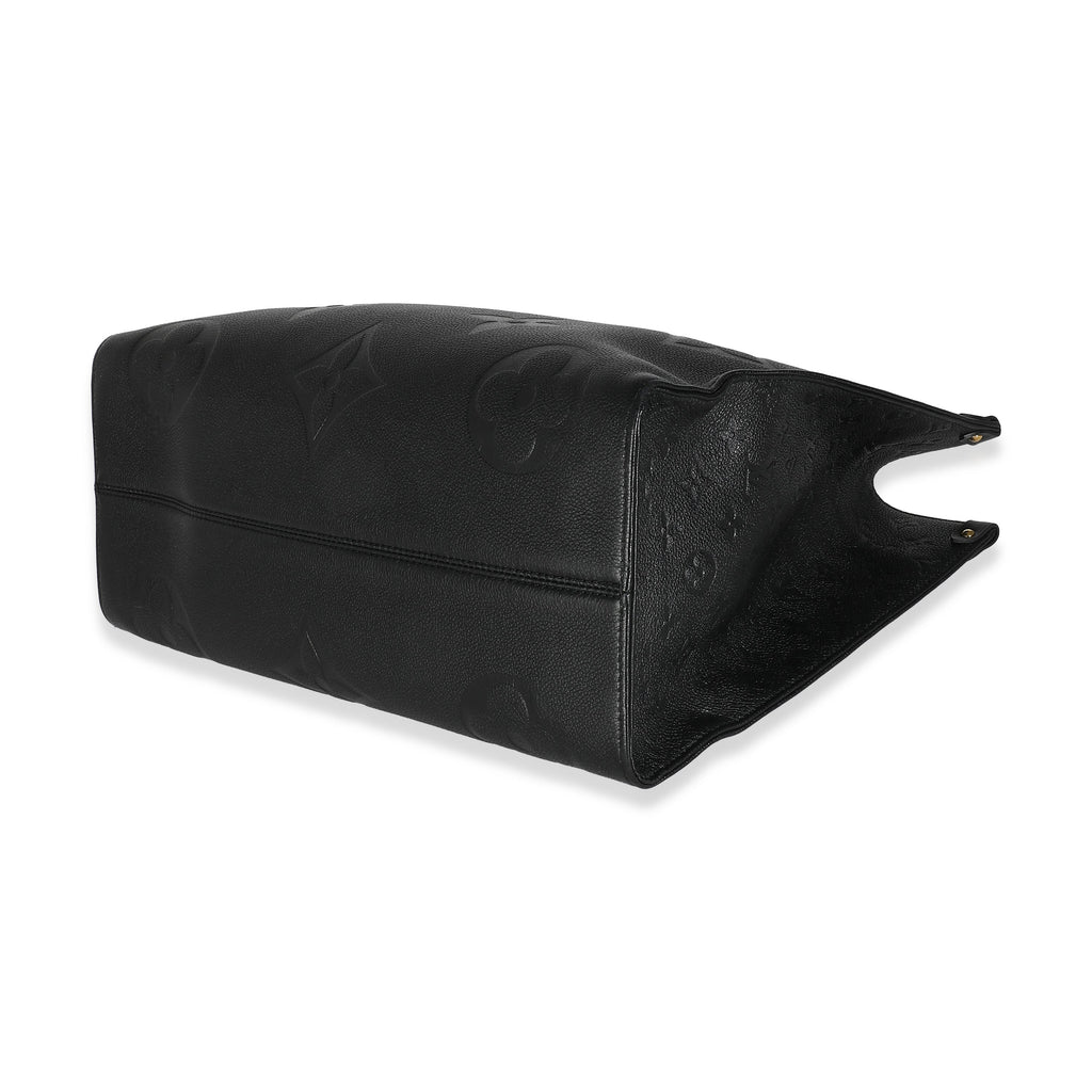 Louis Vuitton Black Monogram Empreinte Onthego GM