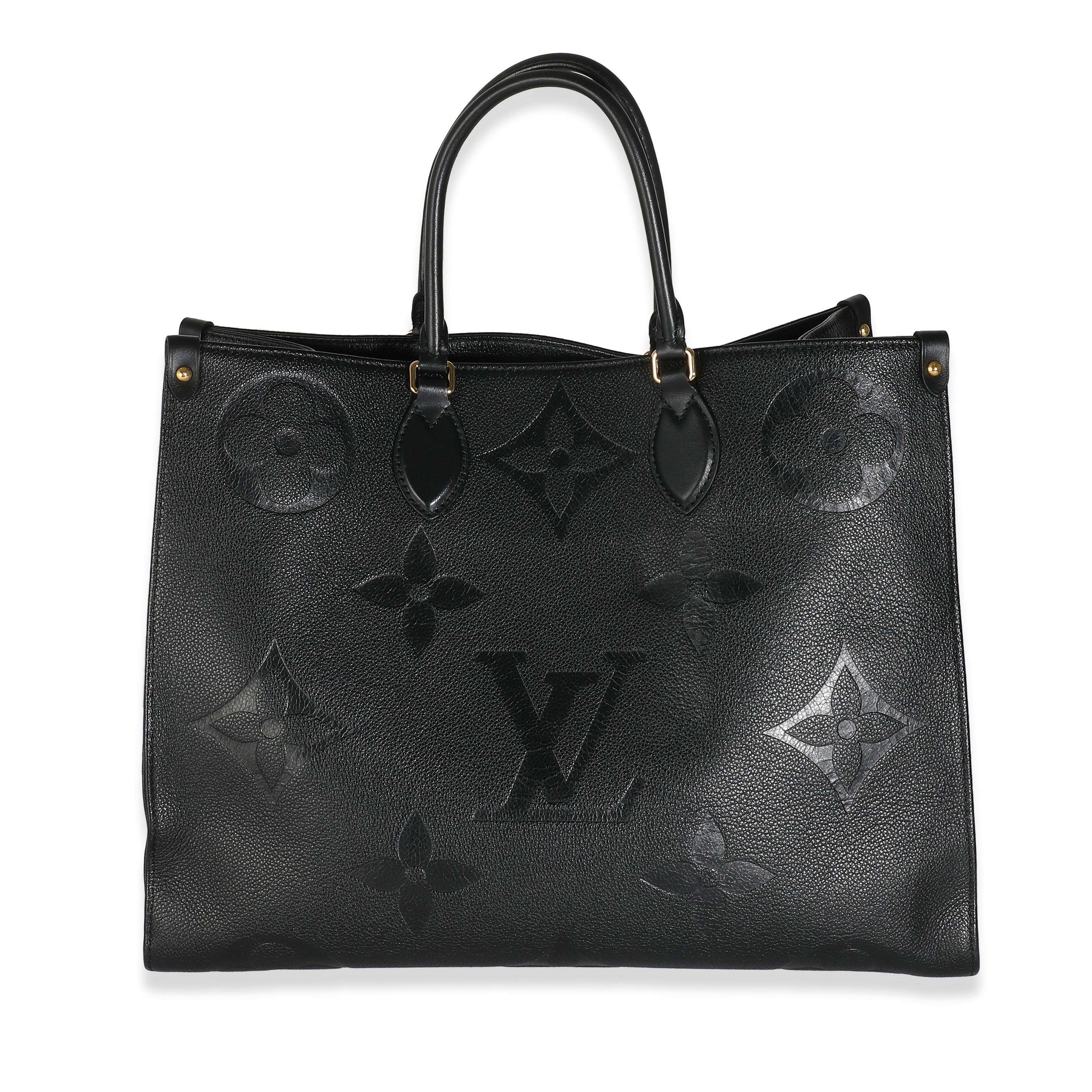 Louis Vuitton Black Monogram Empreinte Onthego GM