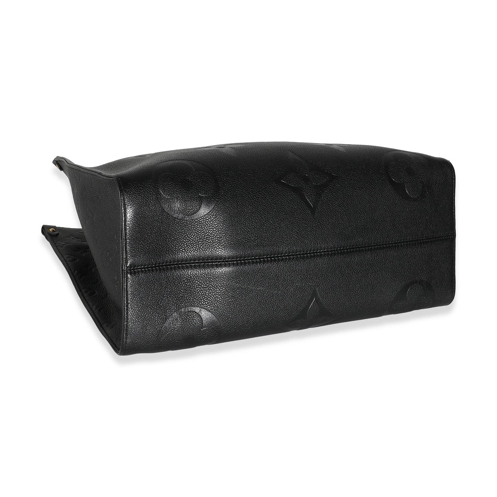 Louis Vuitton Black Monogram Empreinte Onthego GM