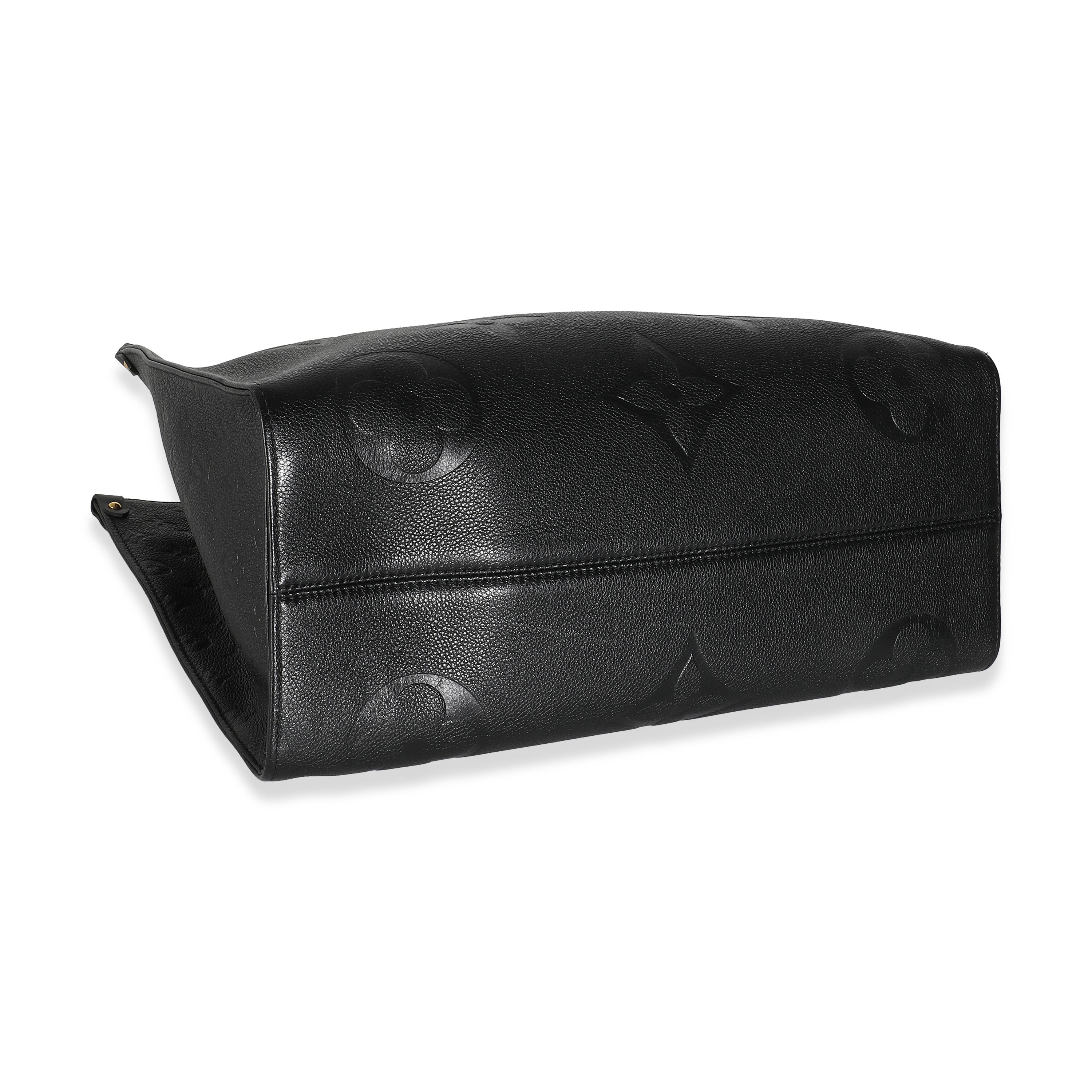 Louis Vuitton Black Monogram Empreinte Onthego GM