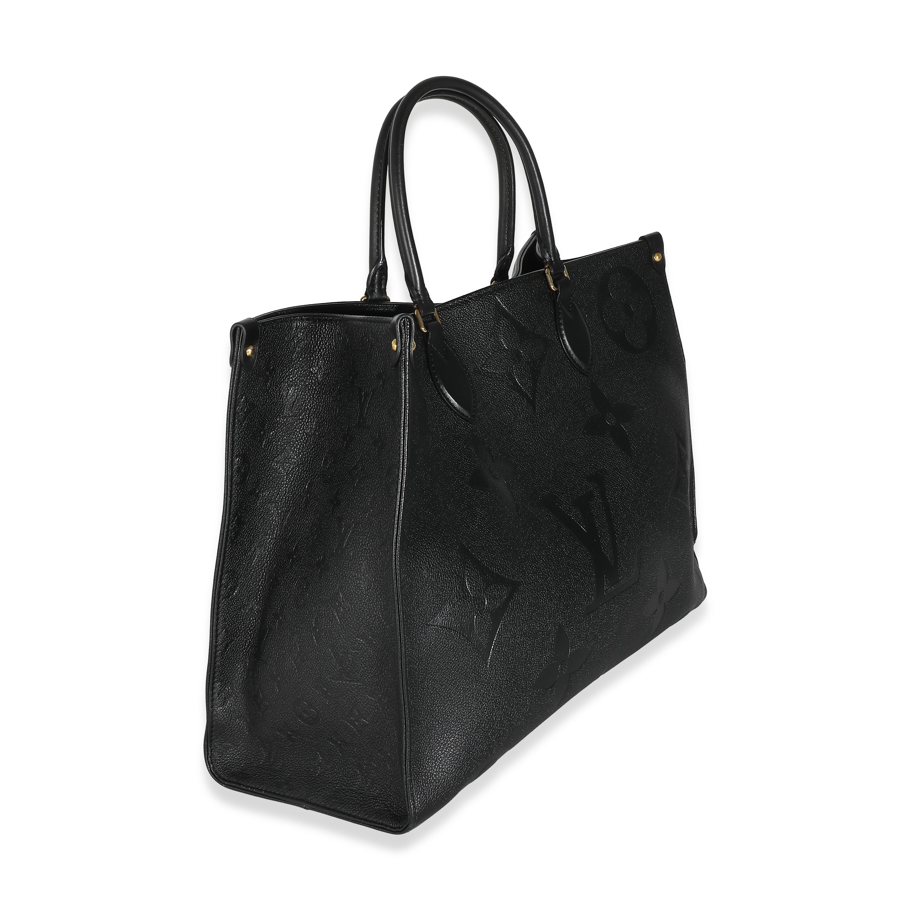 Louis Vuitton Black Monogram Empreinte Onthego GM