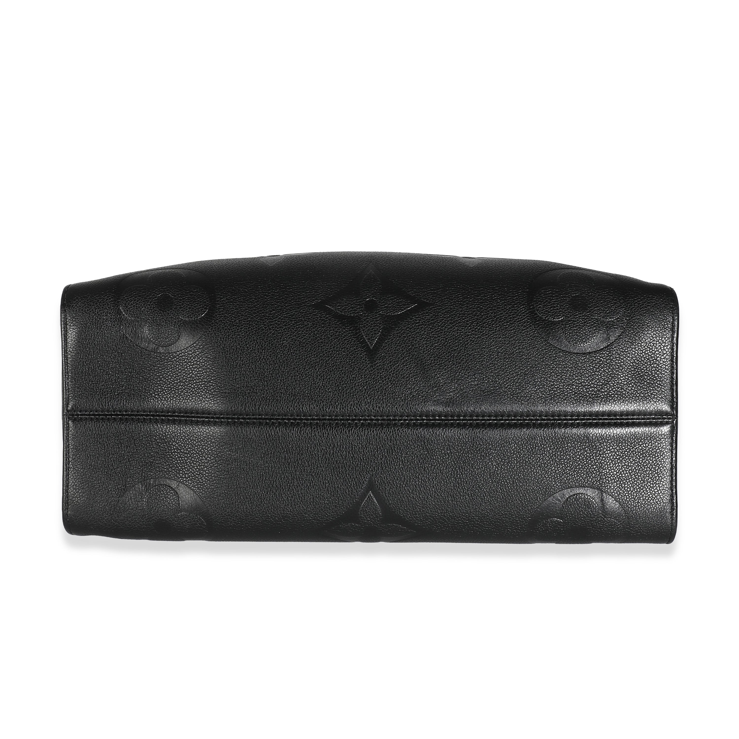 Louis Vuitton Black Monogram Empreinte Onthego GM