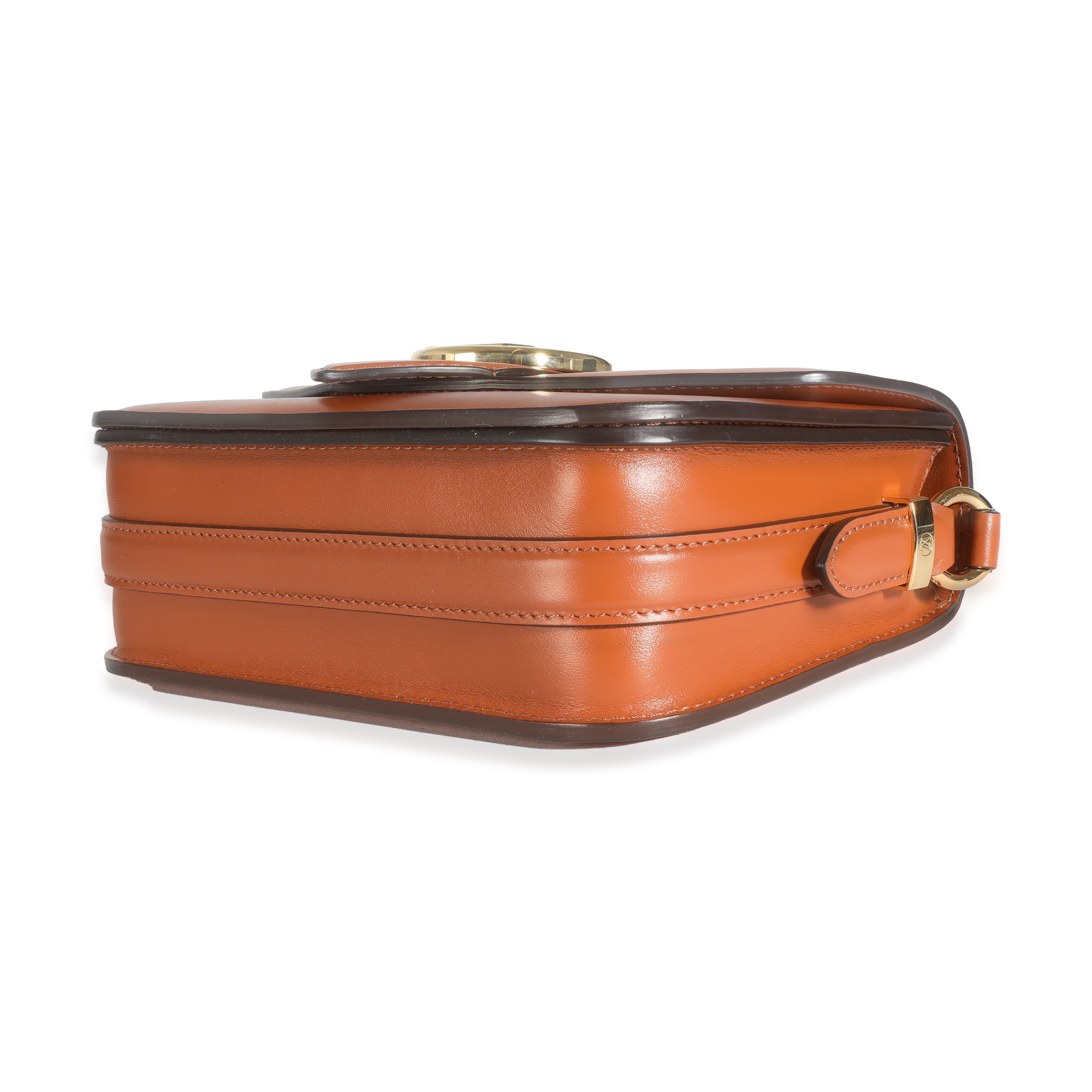 Louis Vuitton Golden Siena Smooth Calfskin LV Pont 9