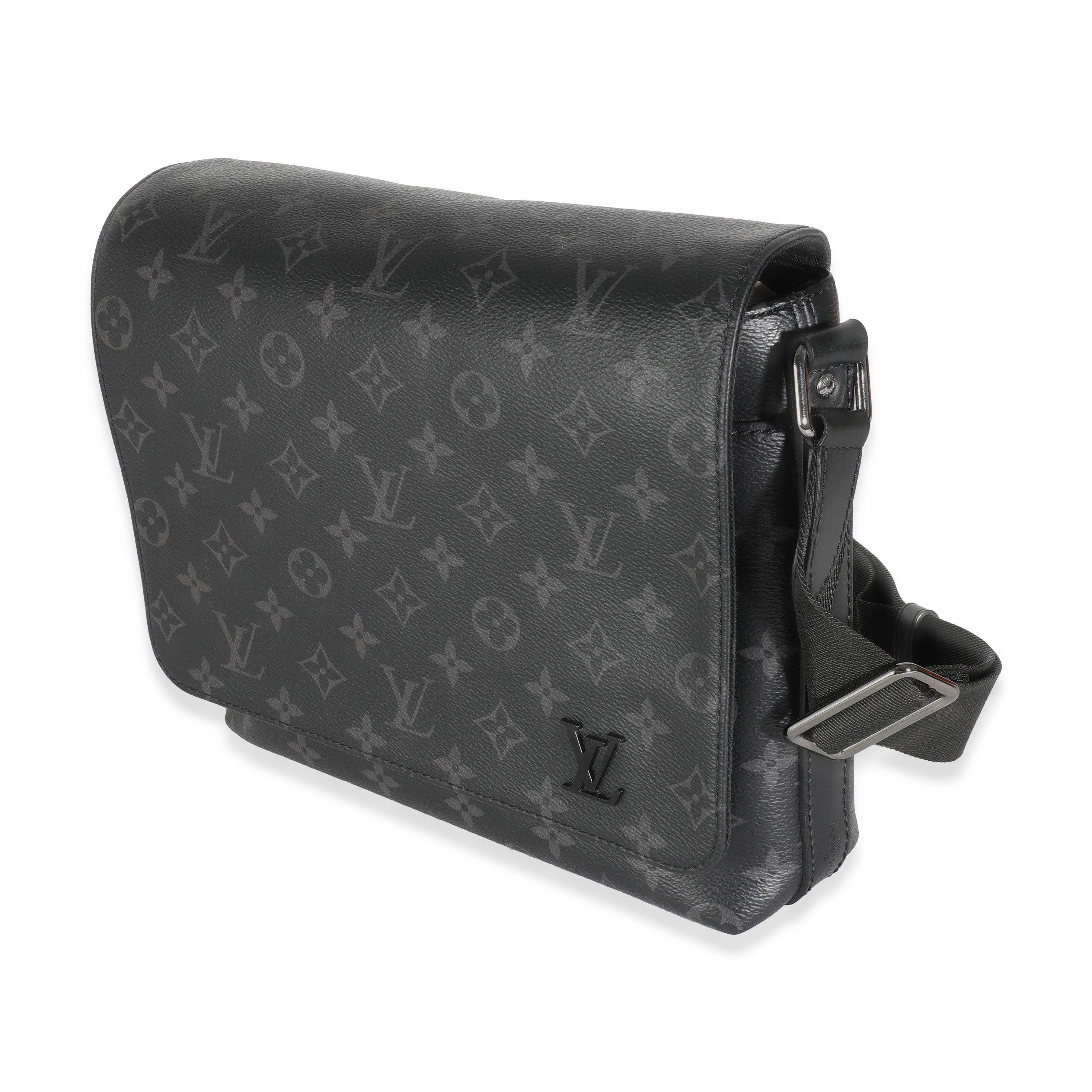 Louis Vuitton Monogram Eclipse Canvas District PM