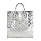 Louis Vuitton Silver Monogram Miroir Sac Plat