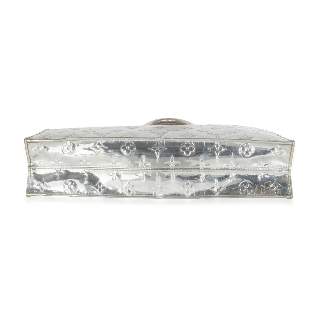 Louis Vuitton Silver Monogram Miroir Sac Plat