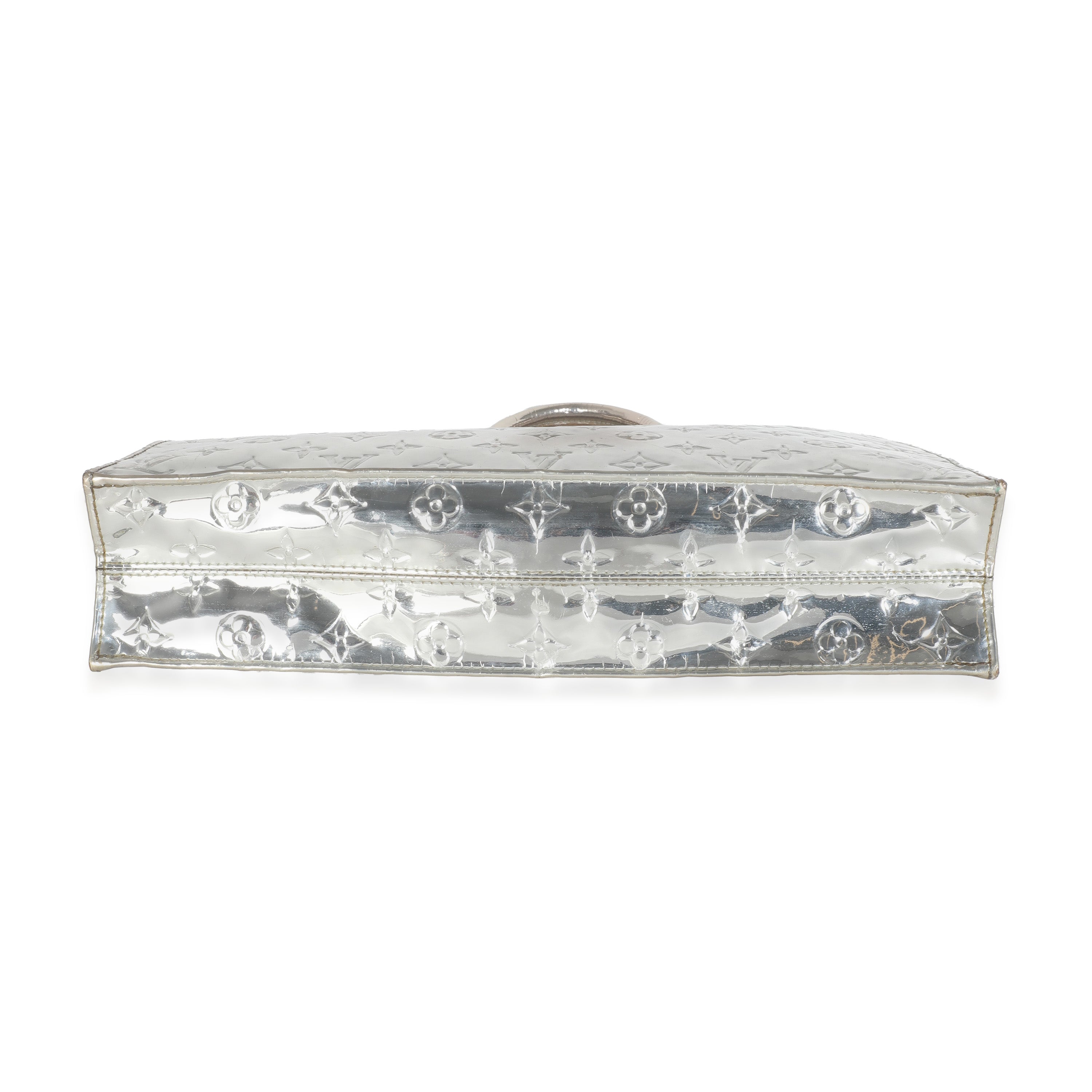 Louis Vuitton Silver Monogram Miroir Sac Plat