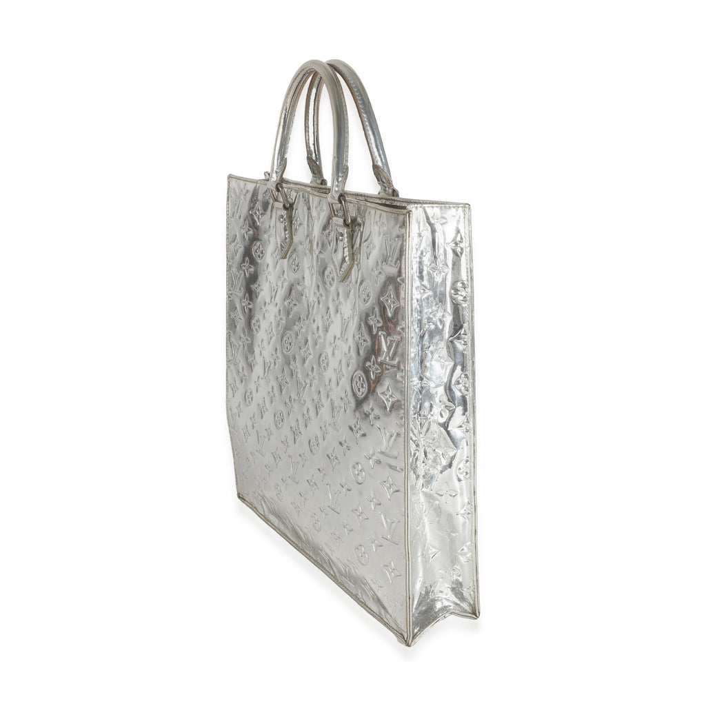 Louis Vuitton Silver Monogram Miroir Sac Plat