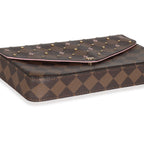 Louis Vuitton Damier Ebene Canvas Studded Felicie Pochette