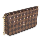 Louis Vuitton Damier Ebene Canvas Studded Felicie Pochette