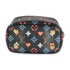 Louis Vuitton Black Multicolor Canvas Game On Vanity PM