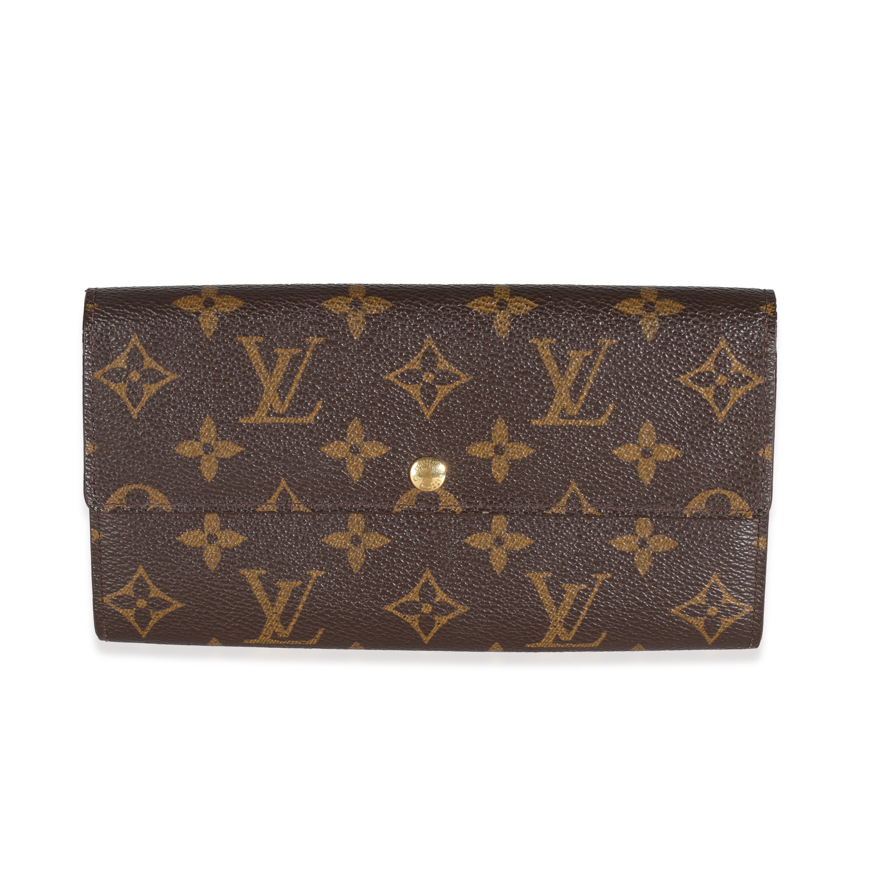 Louis Vuitton Monogram Canvas Sarah Wallet