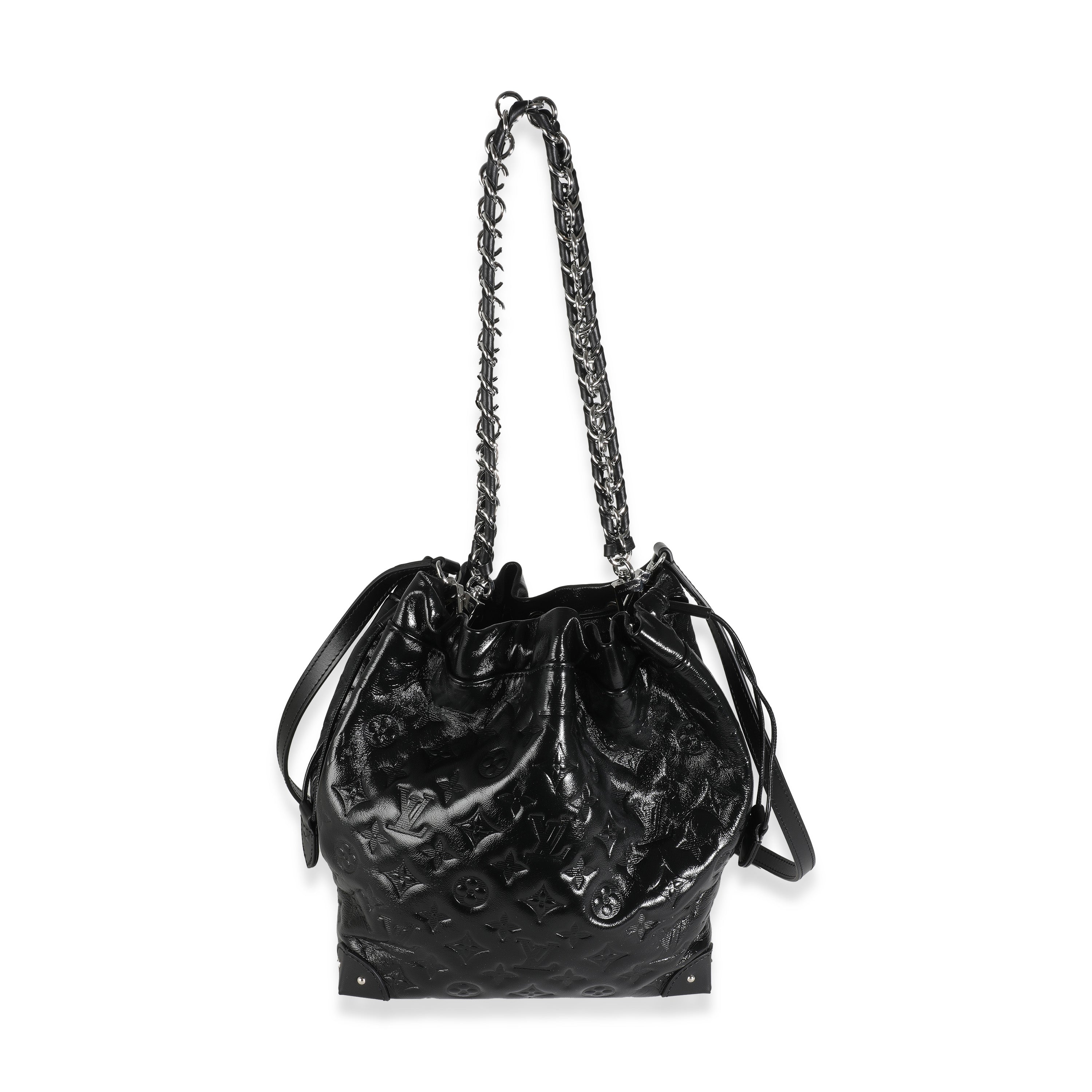 Louis Vuitton Black Monogram Coussin Noe Trunk PM