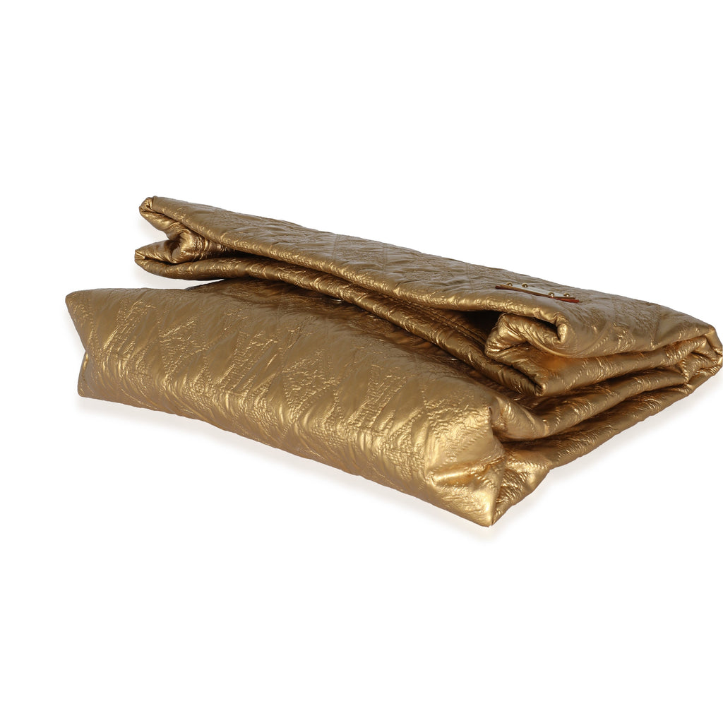 Louis Vuitton Gold Jacquard Monogram Limelight Clutch PM