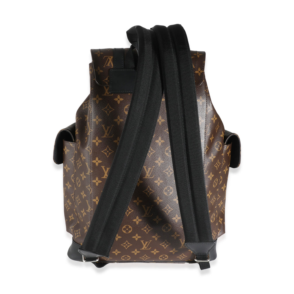 Louis Vuitton Monogram Macassar Canvas Christopher Backpack MM