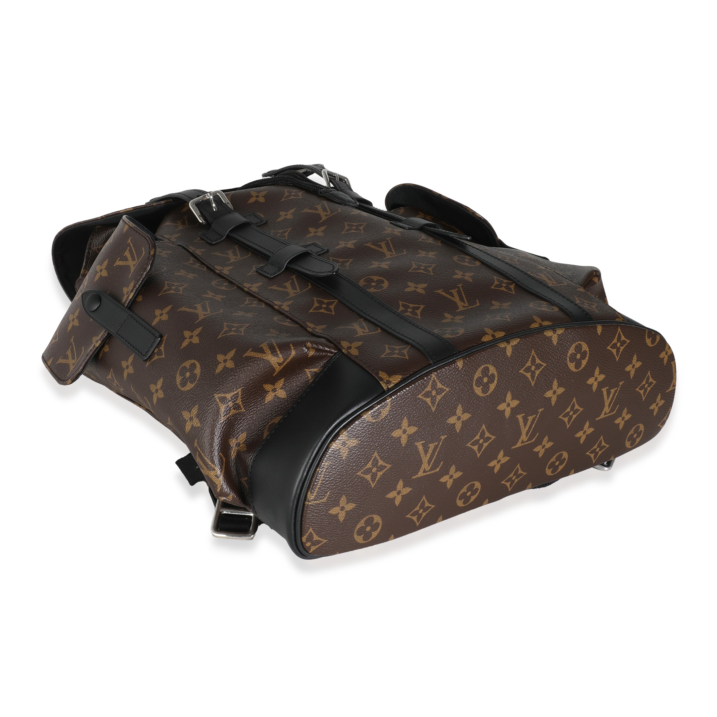 Louis Vuitton Monogram Macassar Canvas Christopher Backpack MM