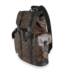 Louis Vuitton Monogram Macassar Canvas Christopher Backpack MM