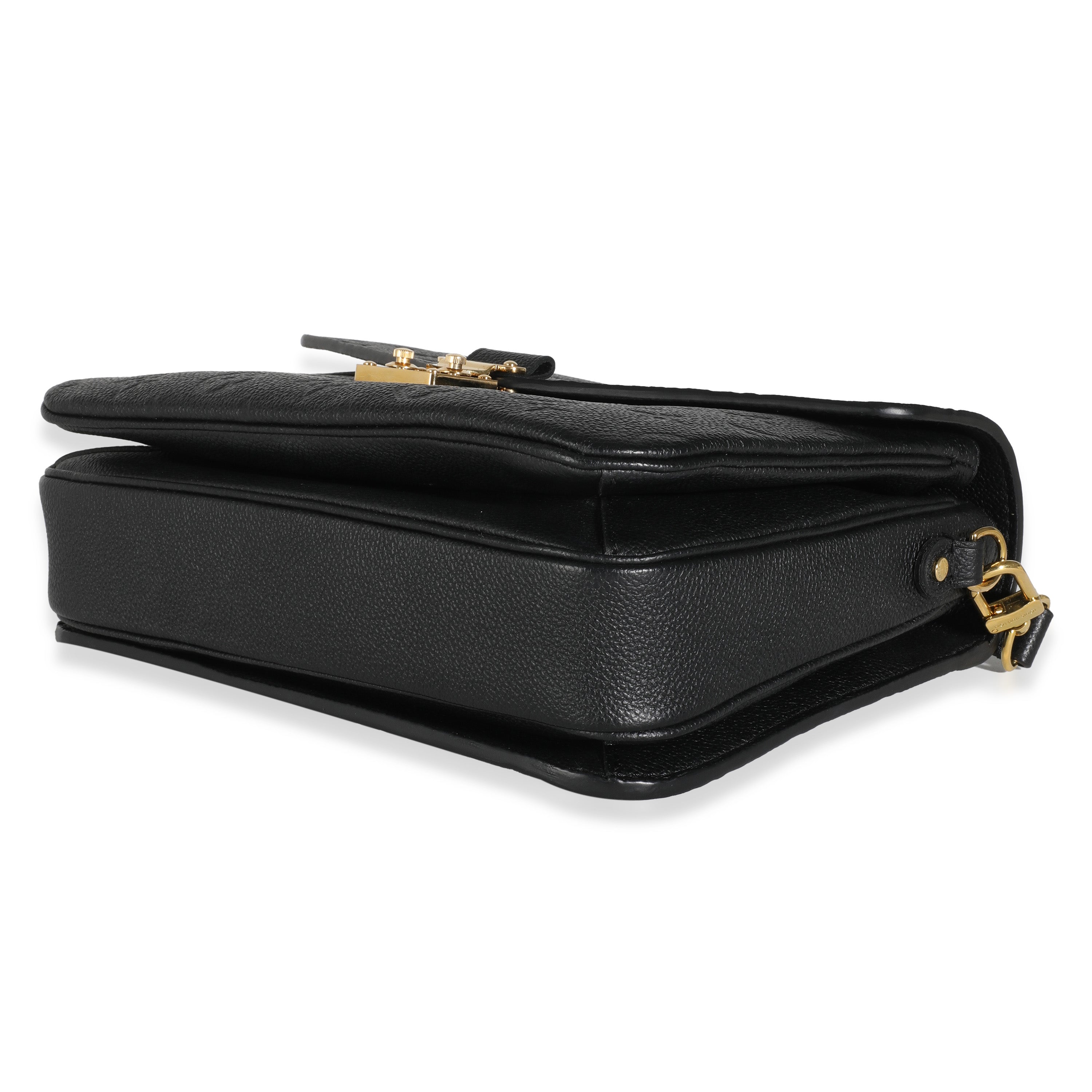 Louis Vuitton Black Monogram Empreinte Pochette Metis