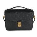 Louis Vuitton Black Monogram Empreinte Pochette Metis