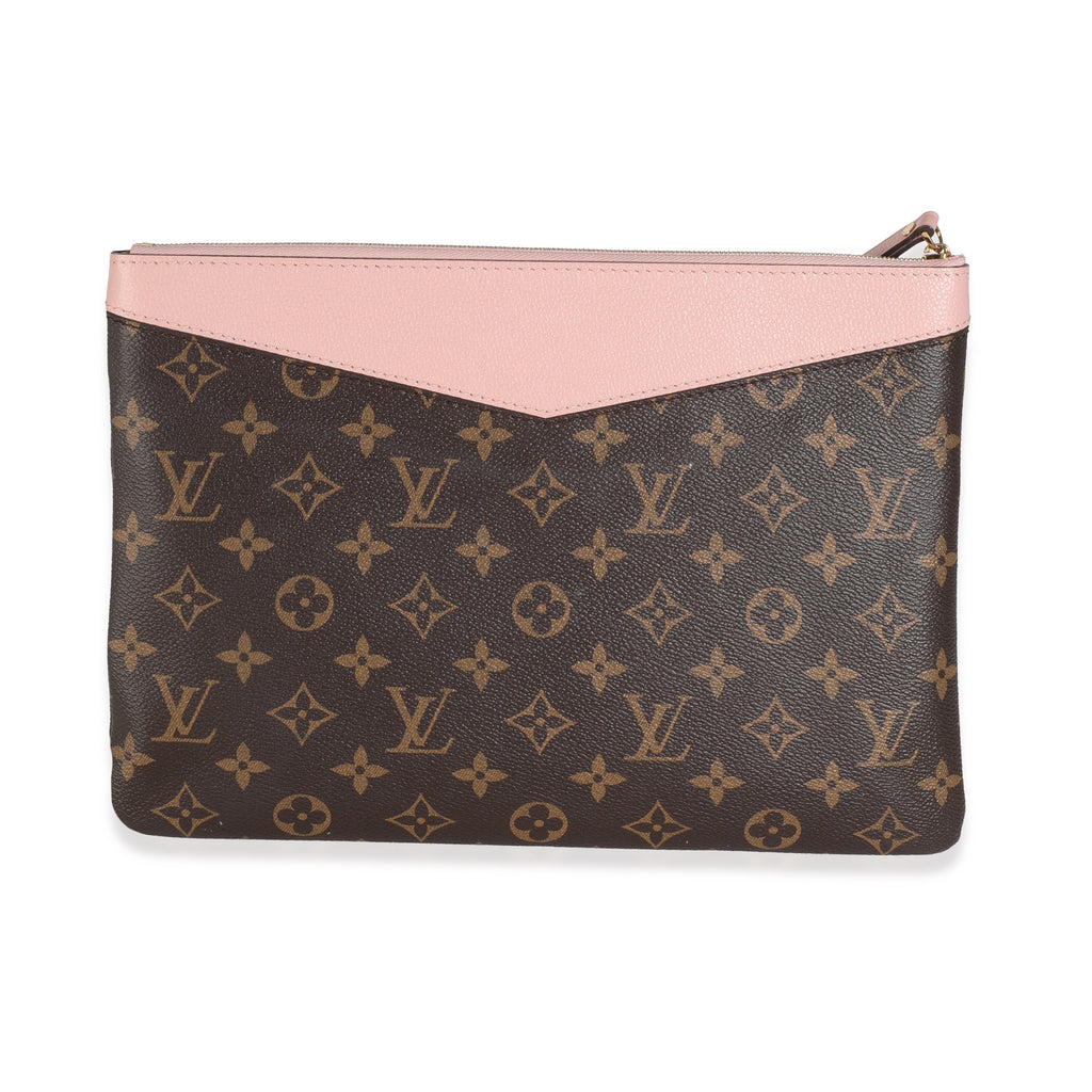 Louis Vuitton Rose Poudre Monogram Canvas Daily Pouch