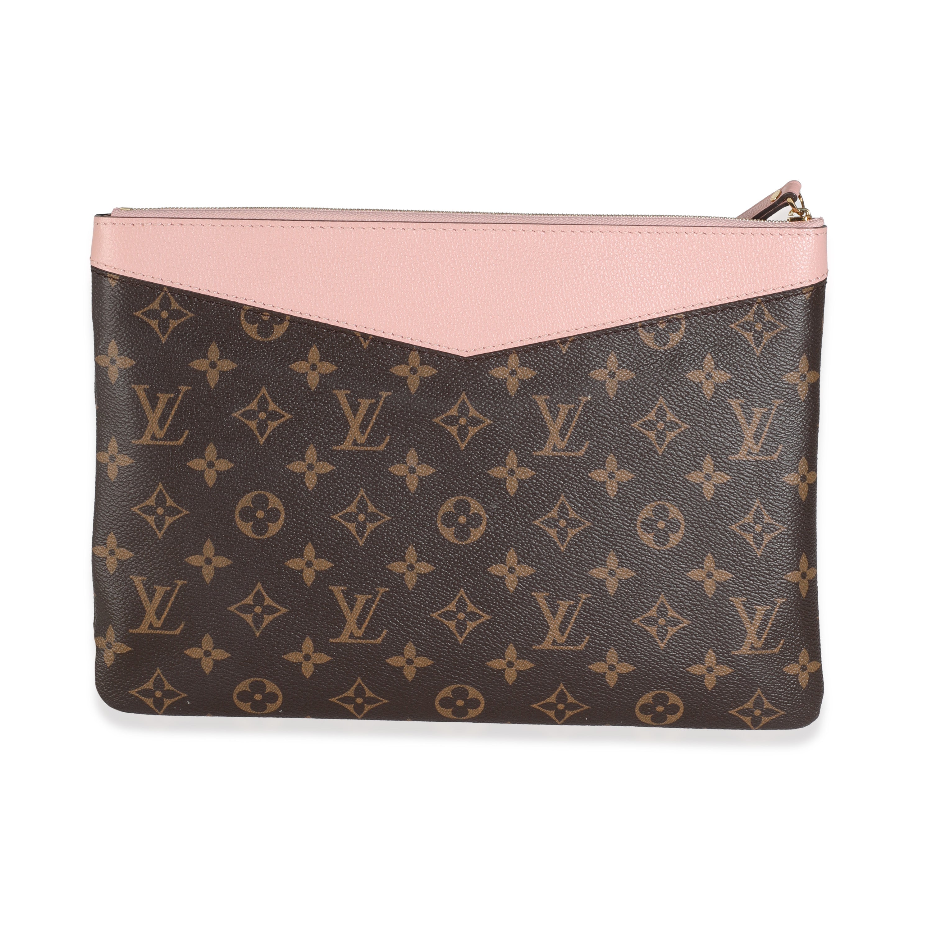 Louis Vuitton Rose Poudre Monogram Canvas Daily Pouch