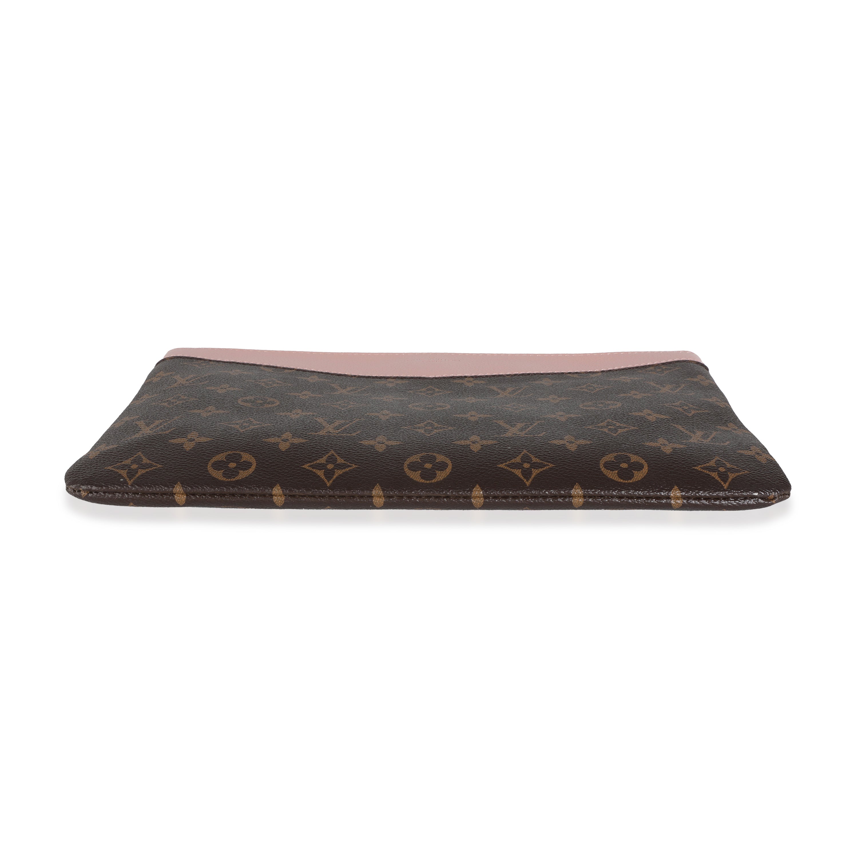 Louis Vuitton Rose Poudre Monogram Canvas Daily Pouch