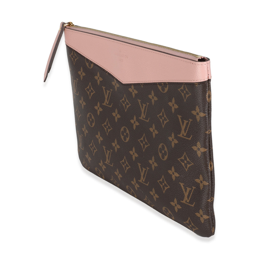 Louis Vuitton Rose Poudre Monogram Canvas Daily Pouch