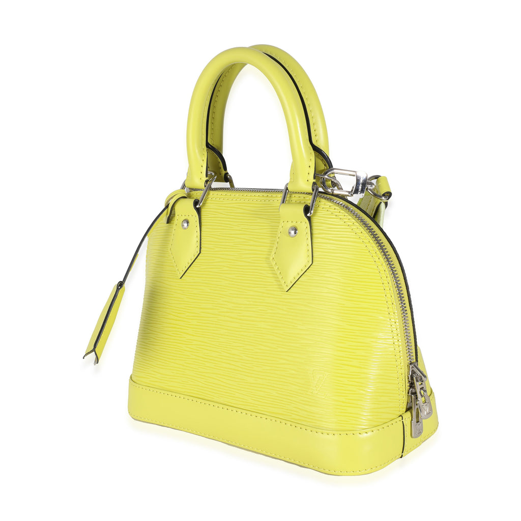 Louis Vuitton Citron Epi Jacquard Alma BB
