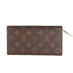 Louis Vuitton Rose Ballerine Monogram Canvas Emilie Wallet