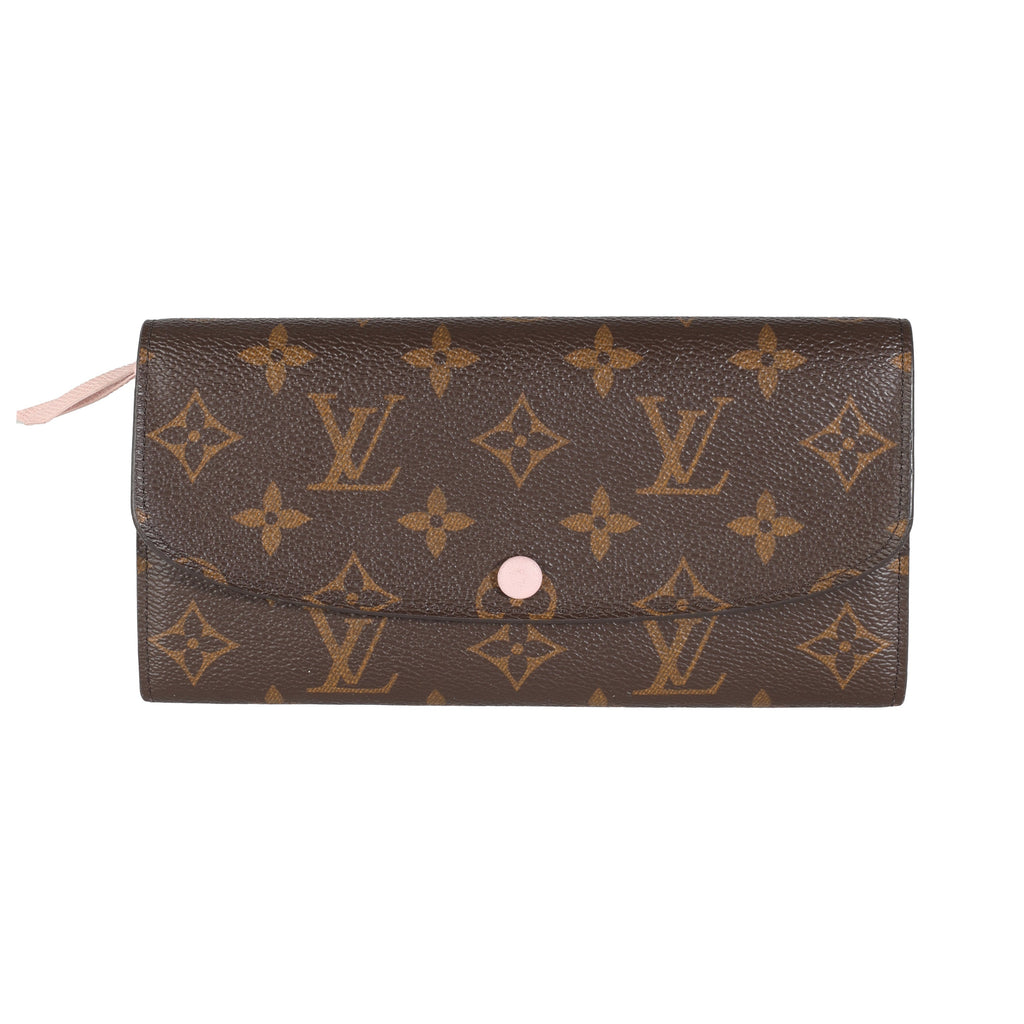 Louis Vuitton Rose Ballerine Monogram Canvas Emilie Wallet