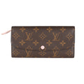 Louis Vuitton Rose Ballerine Monogram Canvas Emilie Wallet