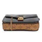 Louis Vuitton Black Shiny Epi Reverse Monogram Canvas Mini Pochette Metis