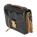 Louis Vuitton Black Shiny Epi Reverse Monogram Canvas Mini Pochette Metis