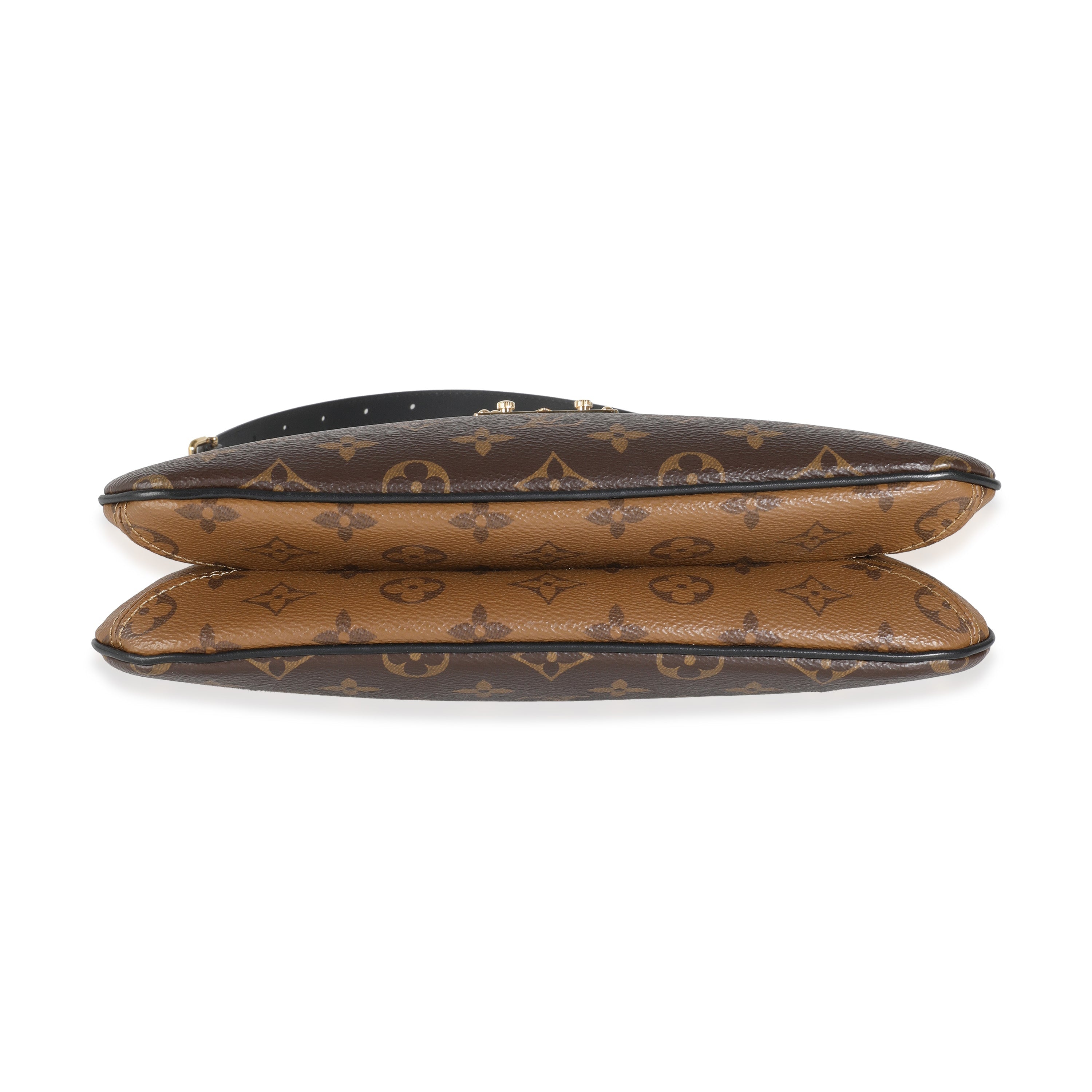 Louis Vuitton Black Monogram Reverse Canvas Twinny