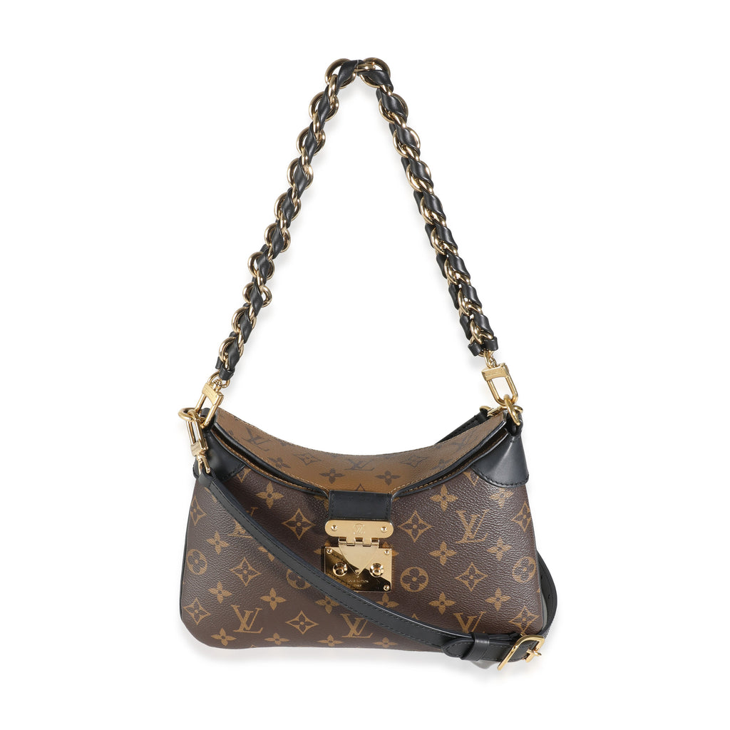 Louis Vuitton Black Monogram Reverse Canvas Twinny