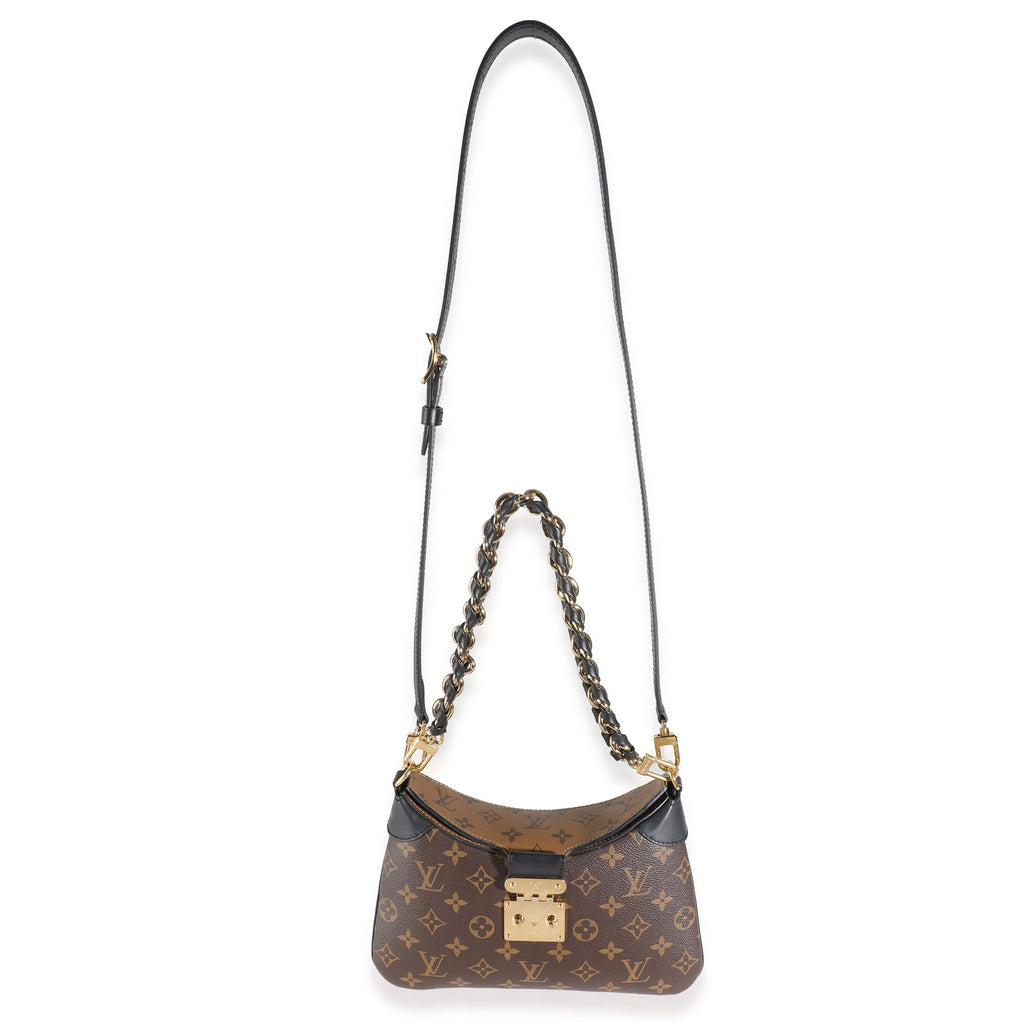 Louis Vuitton Black Monogram Reverse Canvas Twinny