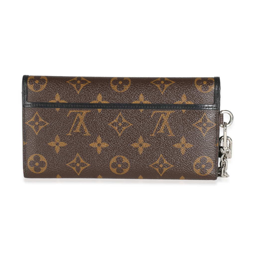 Louis Vuitton Monogram Macassar Canvas Ron Wallet