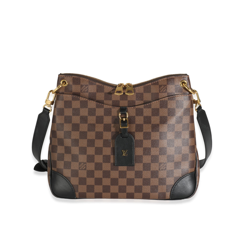 Louis Vuitton Black Damier Ebene Canvas Odeon MM