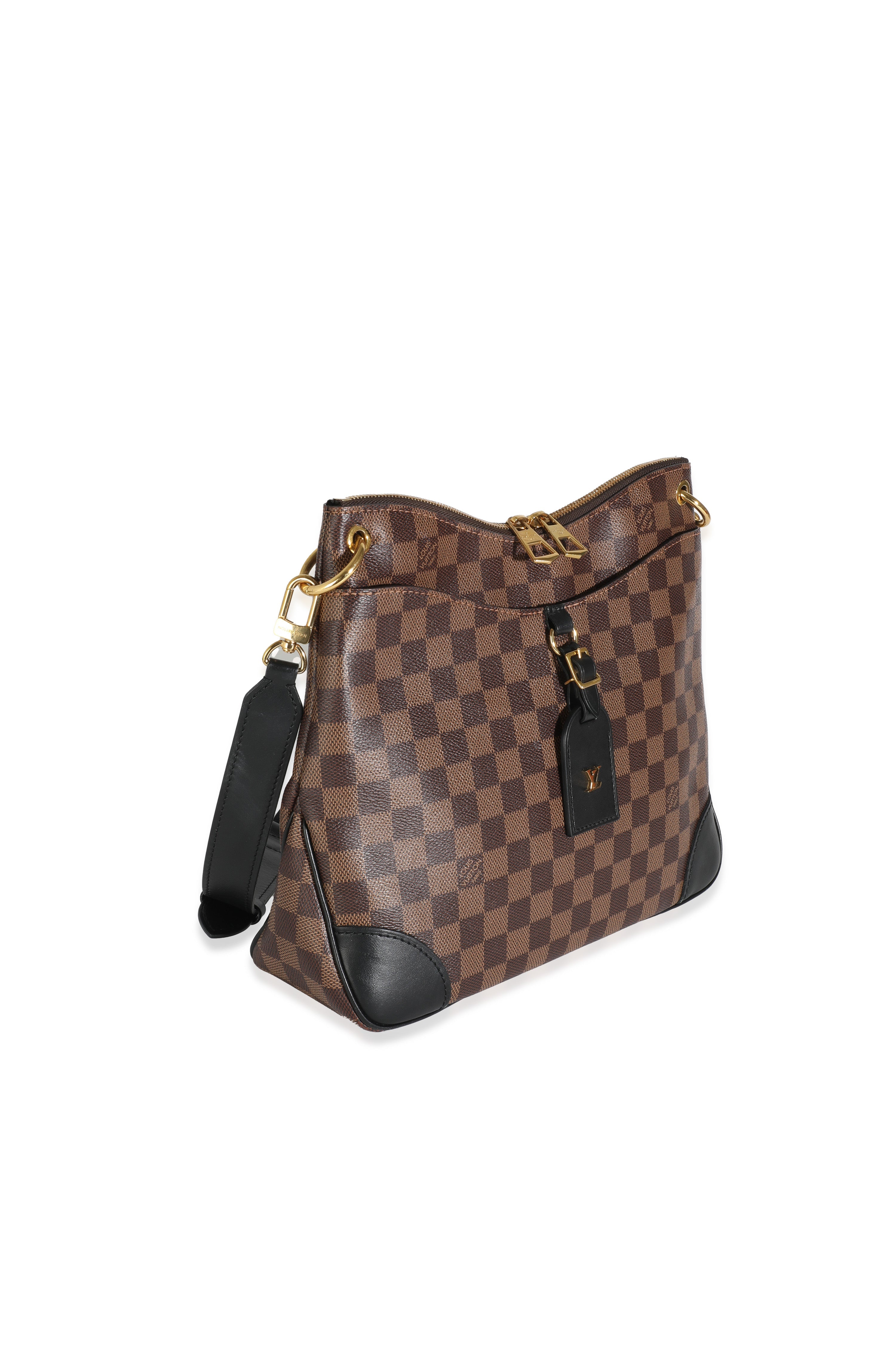 Louis Vuitton Black Damier Ebene Canvas Odeon MM